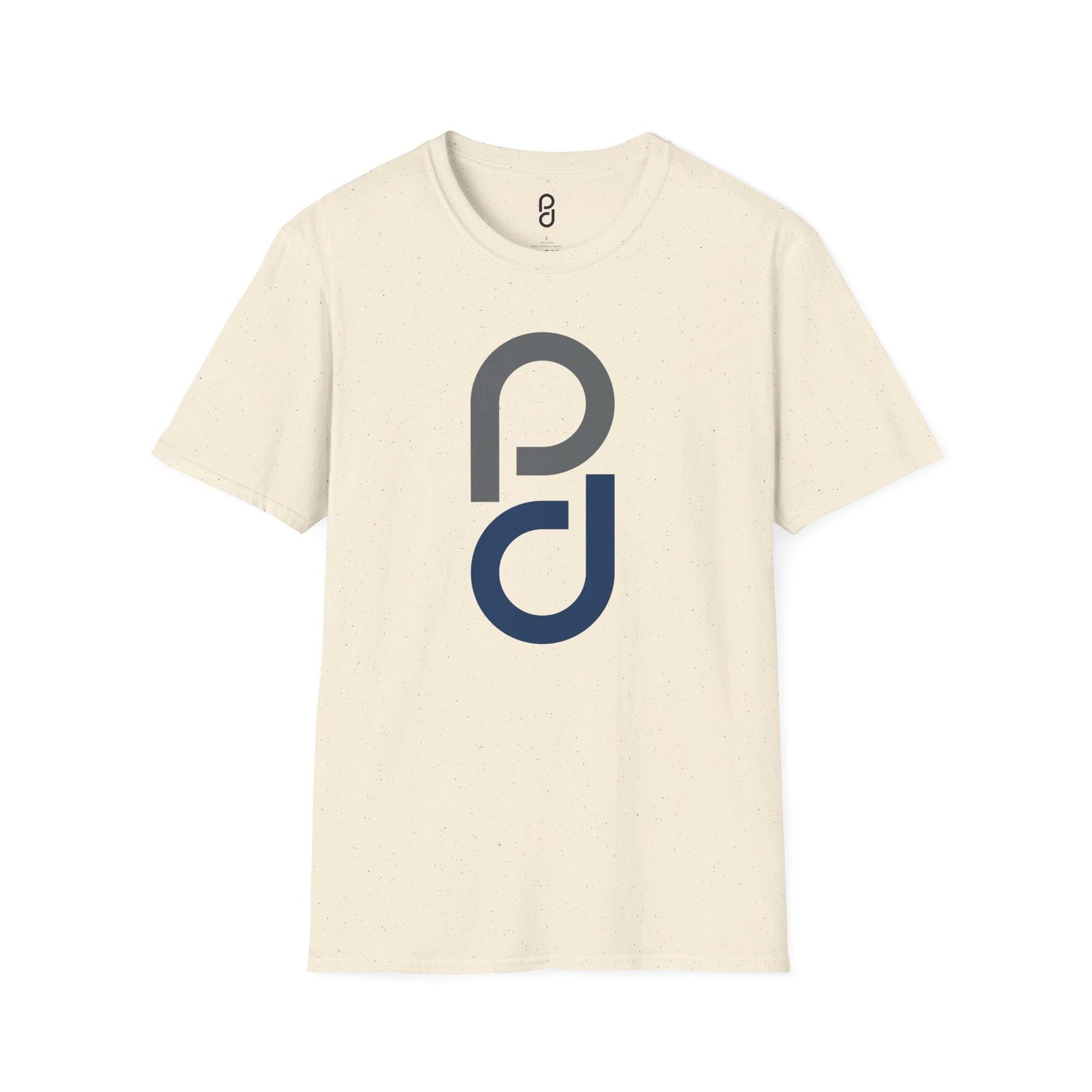 PD Pickleball Blues II - Gray Blue Unisex Softstyle T-Shirt