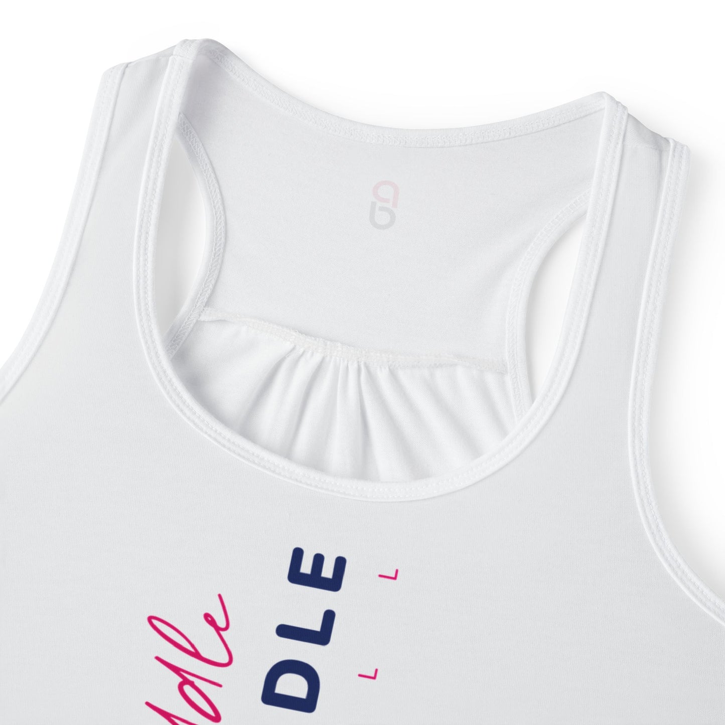 Straight Down the Middle Pickleball Women's Tank Top (AOP)