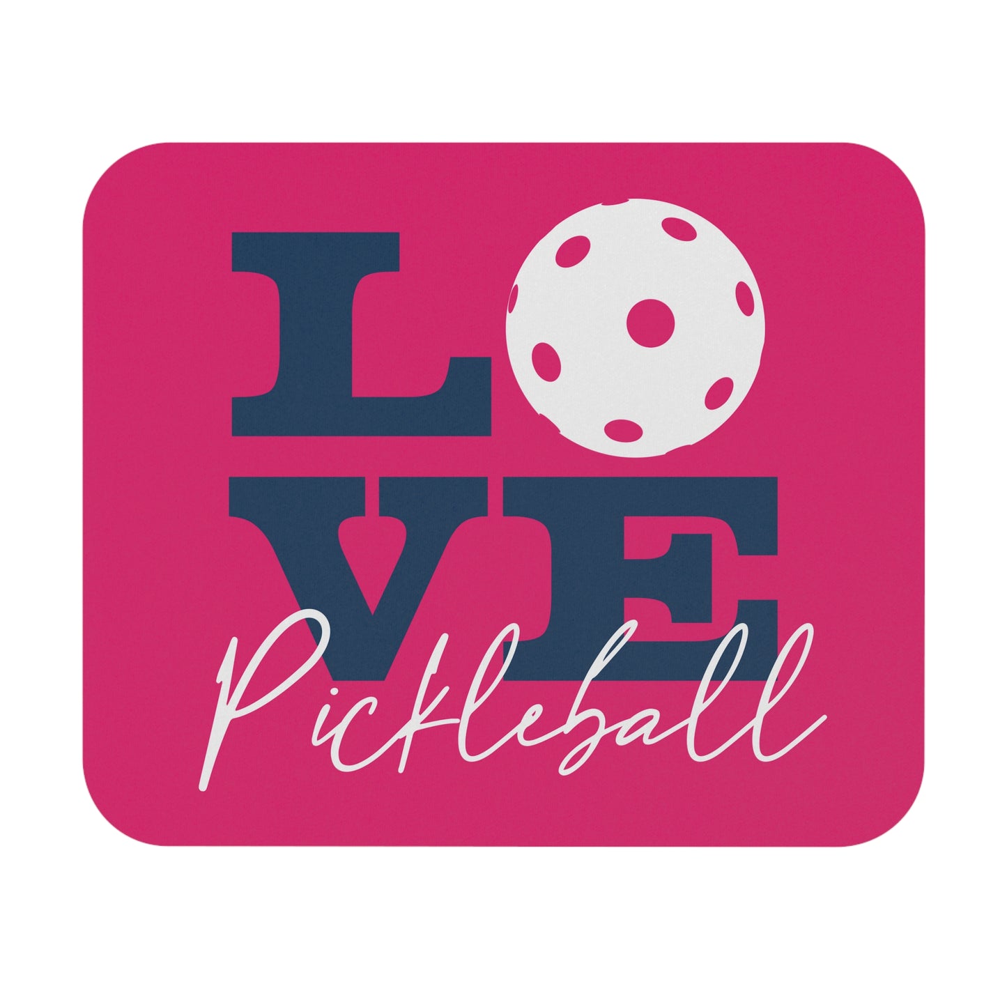 Love Pickleball I Mouse Pad (Rectangle)