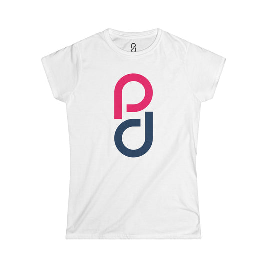 Pickleball Diva Paddles Women's Softstyle Tee