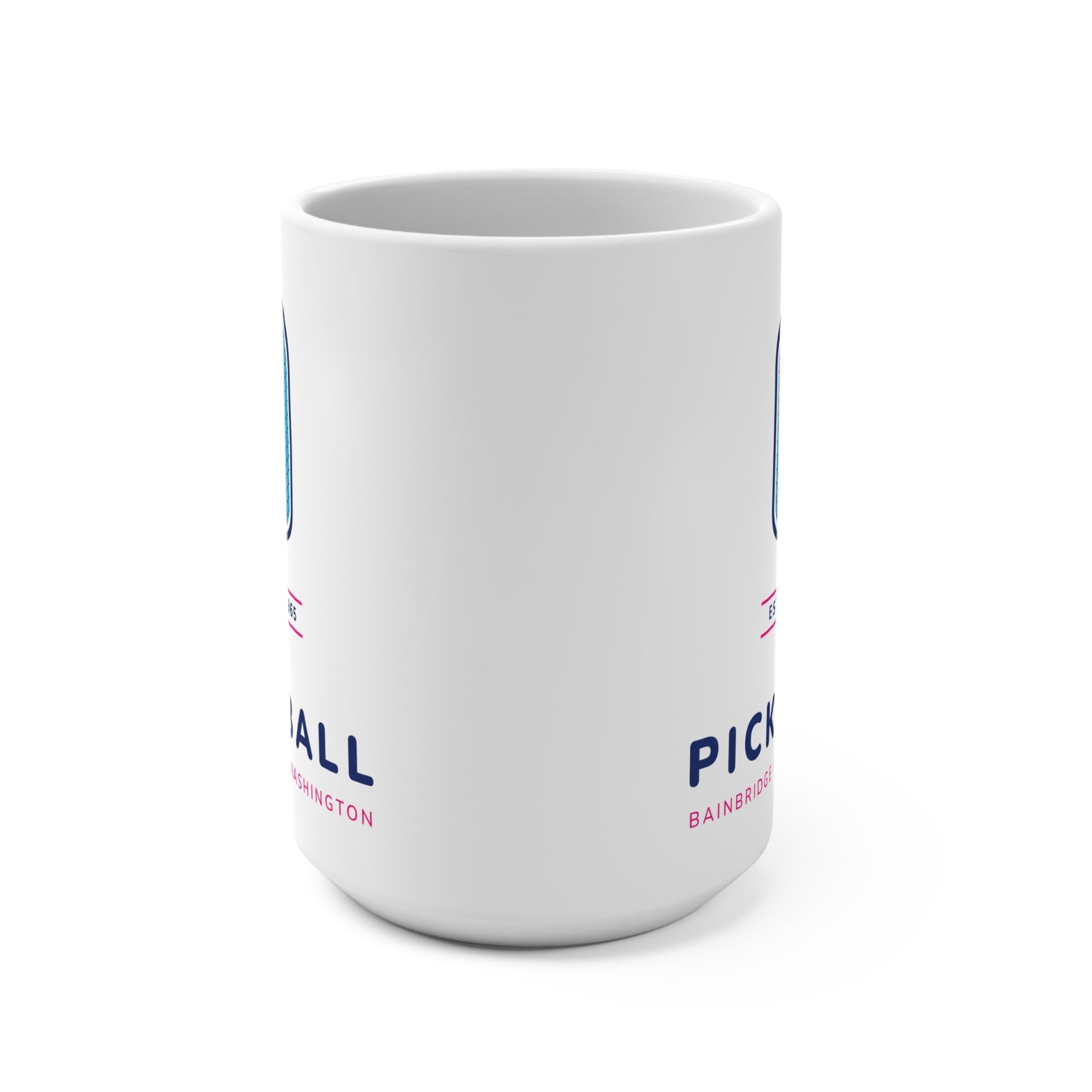 1965 Pickleball Blue Paddle Mug 15oz