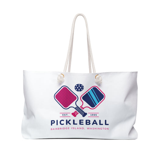 1965 Pickleball Double Paddles Weekender Bag