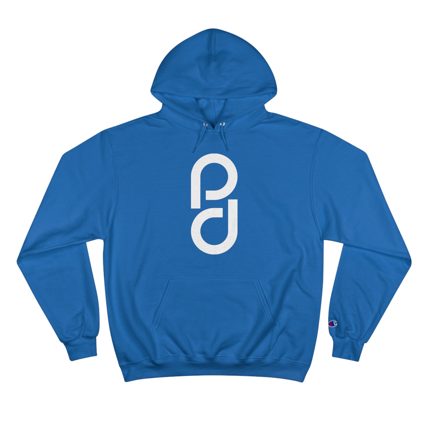 PD Pickleball Blues III - Double White Champion Hoodie