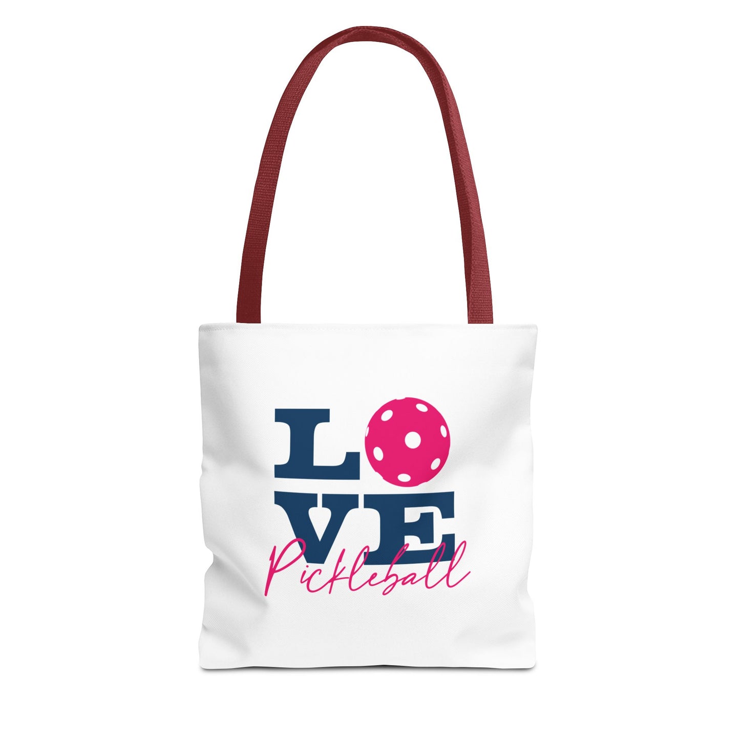 Love Pickleball I Tote Bag (AOP)