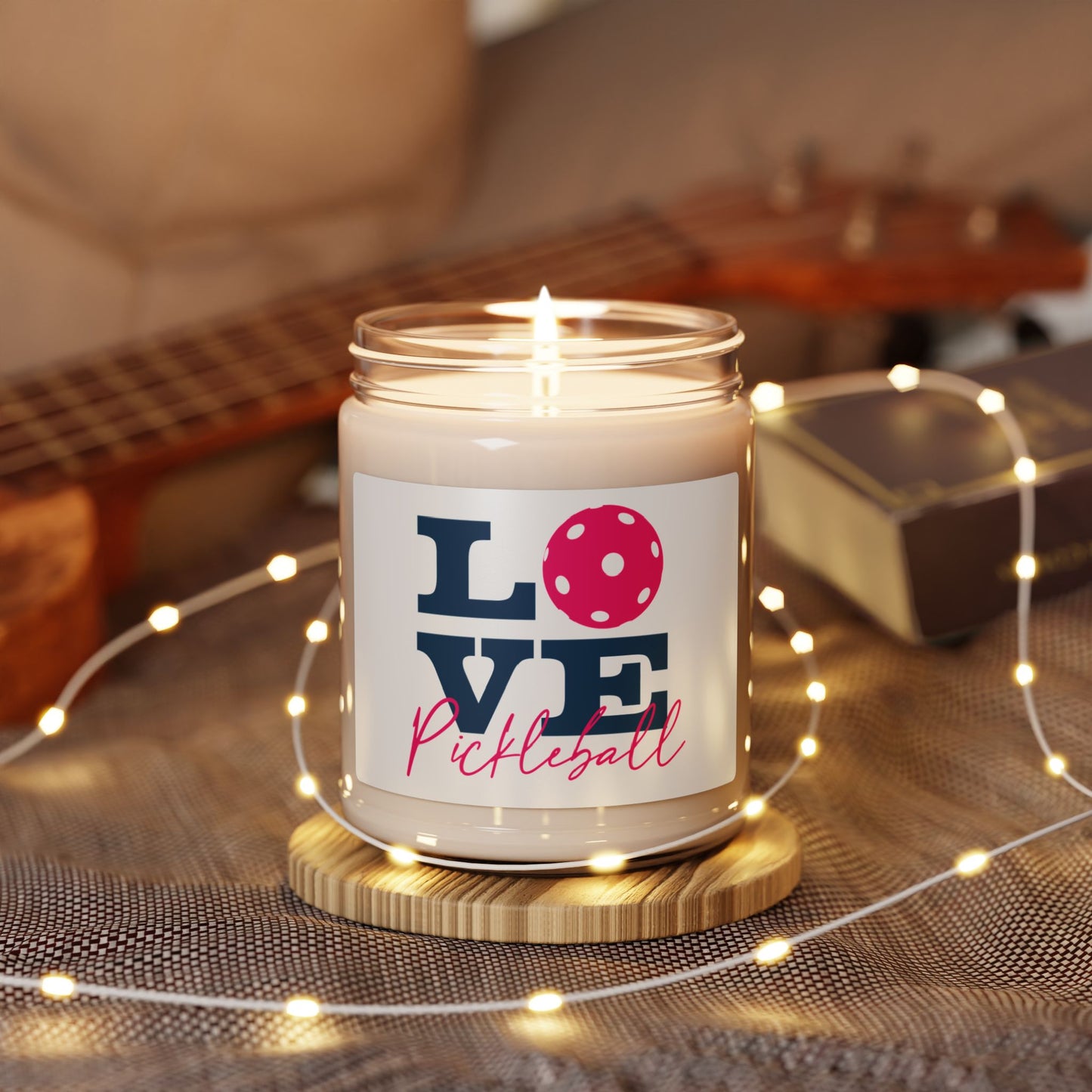 Love Pickleball I Scented Soy Candle, 9oz