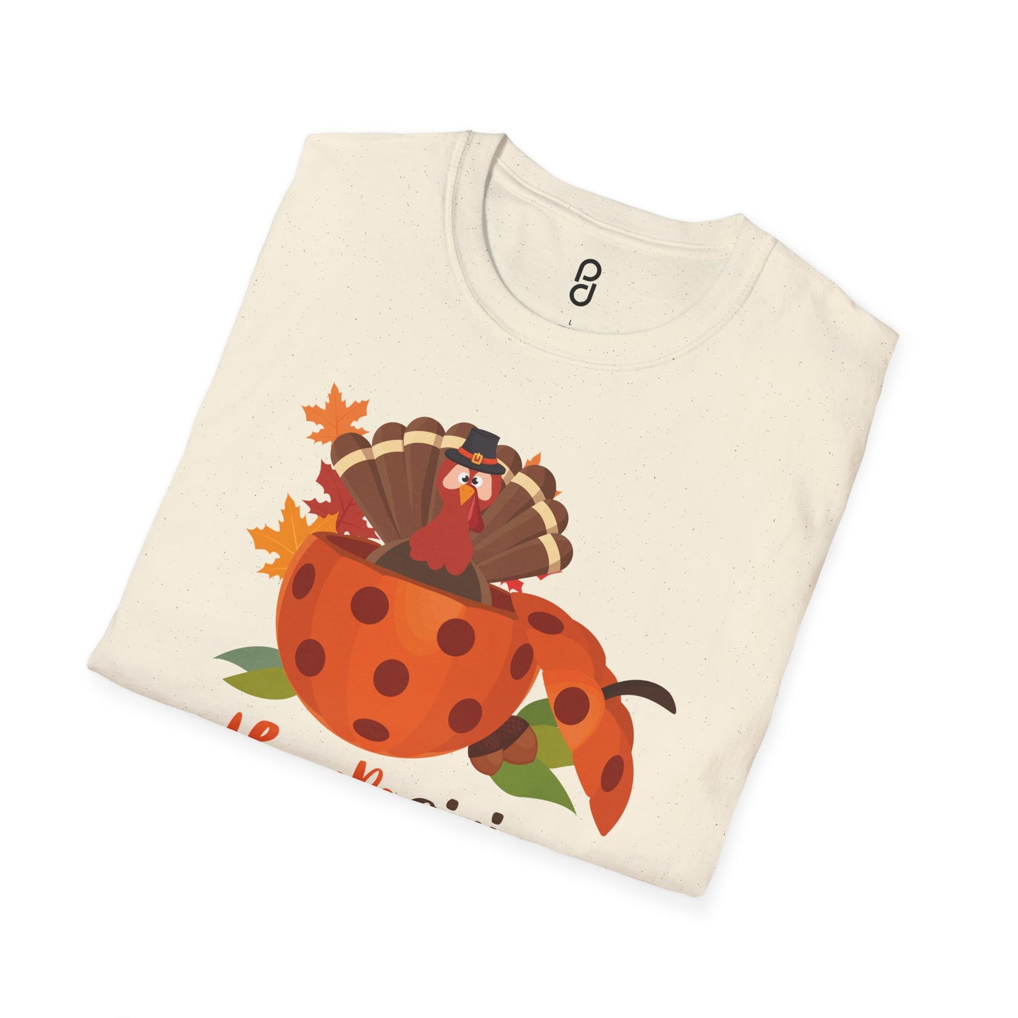 Thanksgiving Turkey Pickleball Unisex Softstyle T-Shirt