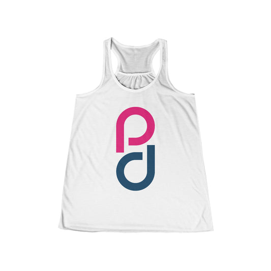 Pickleball Diva Paddles Women's Flowy Racerback Tank